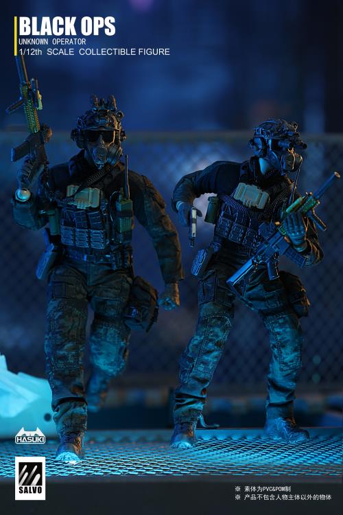 Black Ops Salvo Series Unknown Operator 1/12 Scale Figure - Image 7