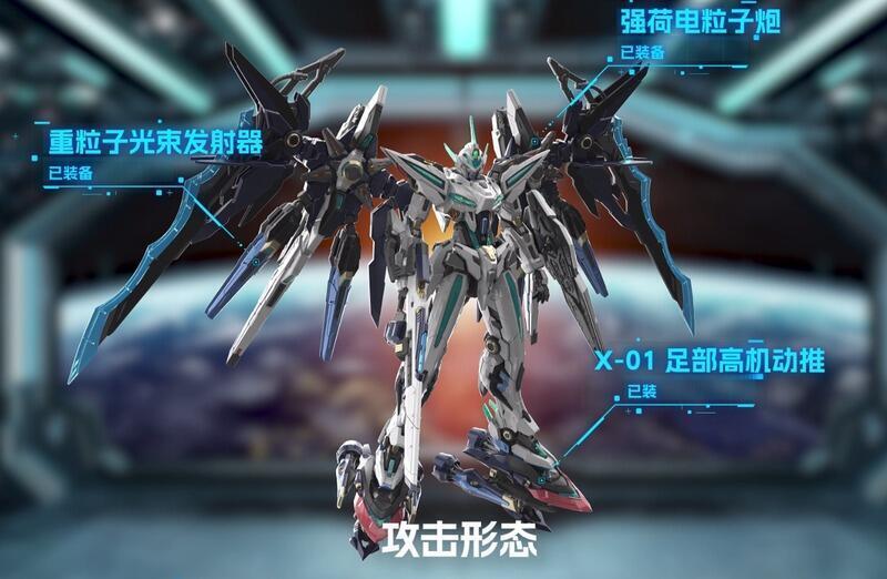 Blazing Stars MNP-CR01 Yuhengxing No.6 Huan Ci Leader Advanced Type Model Kit - Image 5