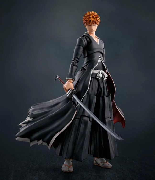 Bleach S.H.Figuarts Ichigo Kurosaki (Getsugatensho Ver.) Action Figure - Image 2