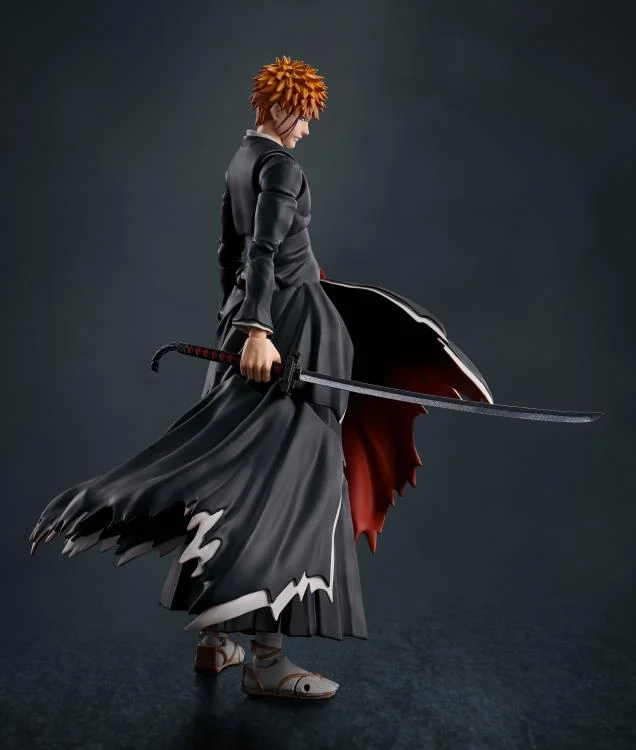 Bleach S.H.Figuarts Ichigo Kurosaki (Getsugatensho Ver.) Action Figure - Image 3