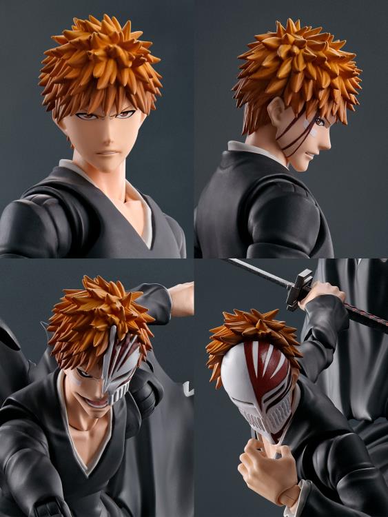 Bleach S.H.Figuarts Ichigo Kurosaki (Getsugatensho Ver.) Action Figure - Image 6