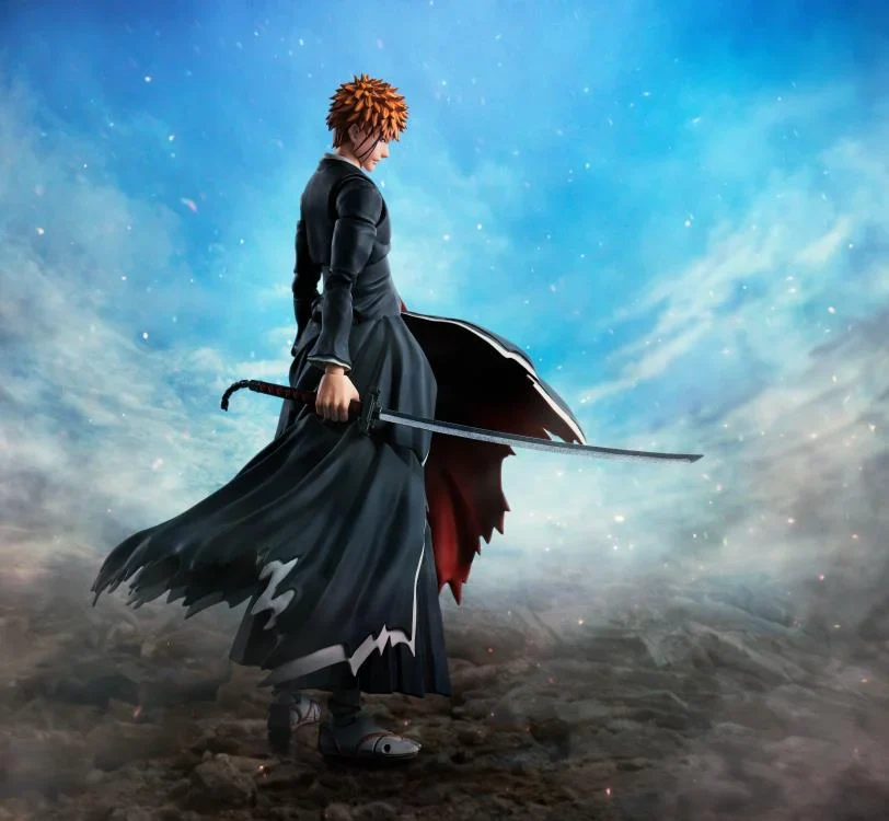 Bleach S.H.Figuarts Ichigo Kurosaki (Getsugatensho Ver.) Action Figure - Image 8