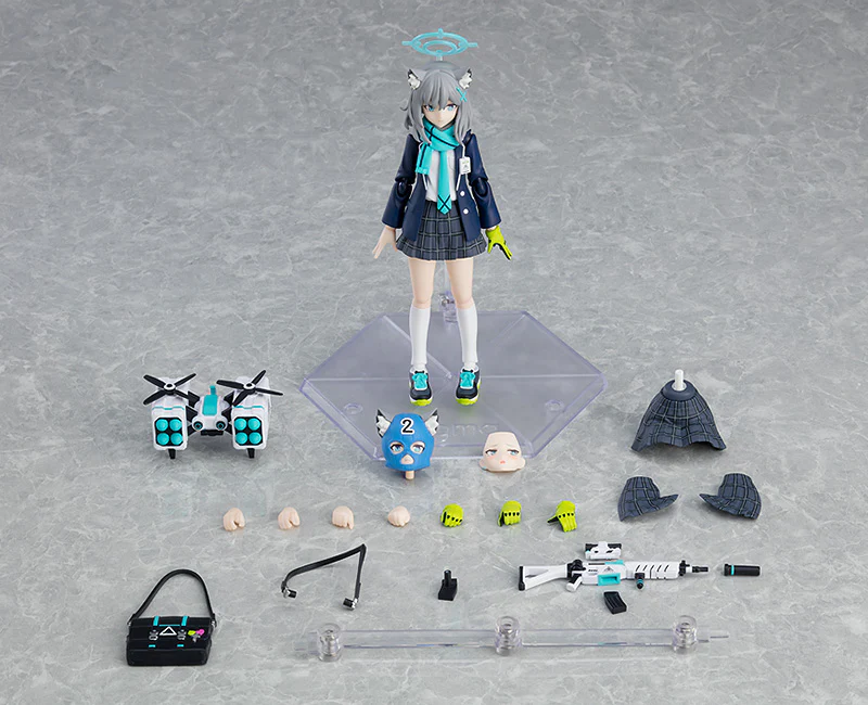 Blue Archive figma No.567 Shiroko Sunaookami (Reissue) - Image 9
