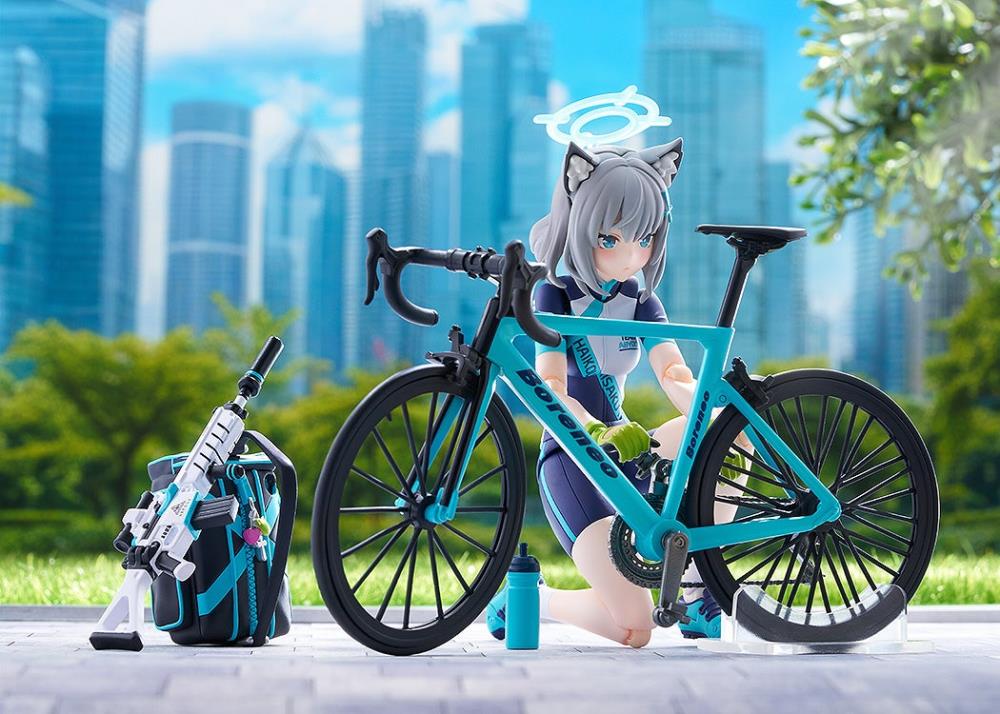 Blue Archive figma No.644-DX Shiroko Sunaookami (Cycling DX Edition) - Image 4