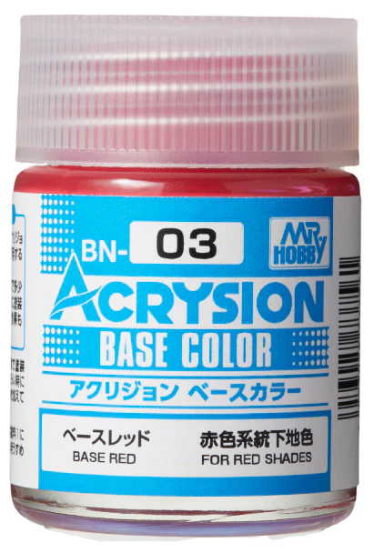 BN03 Acrysion Base Color Base Red 18ml