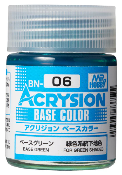 BN06 Acrysion Base Color Base Green 18ml