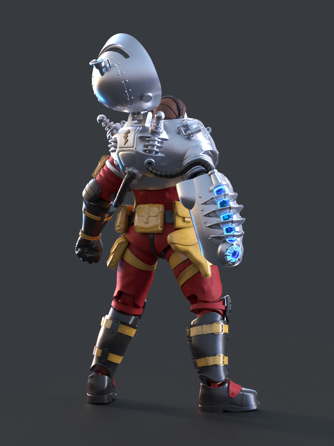 Border Model BA-001 Tesla Trooper 1/12 Scale Model Kit - Image 3