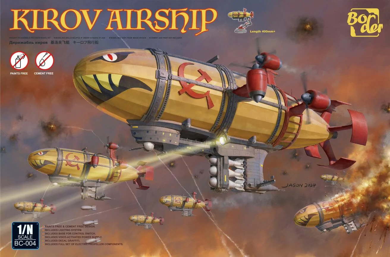 Border Model BC004 Kirov Airship Military Model Kit - Image 2