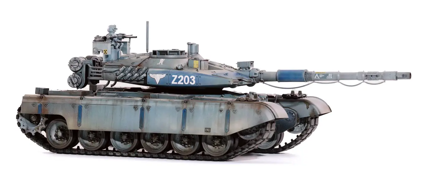Border Model Grizzly Battle Tank 1/35 Scale Model Kit - Image 3