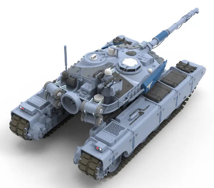 Border Model Grizzly Battle Tank 1/35 Scale Model Kit - Image 9