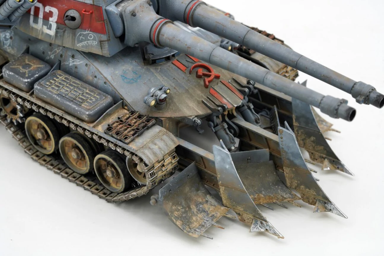 Command & Conquer Red Alert Russian Supreme Tank Apocalypse (Ver 2.0) 1/35 Scale Model Kit - Image 10