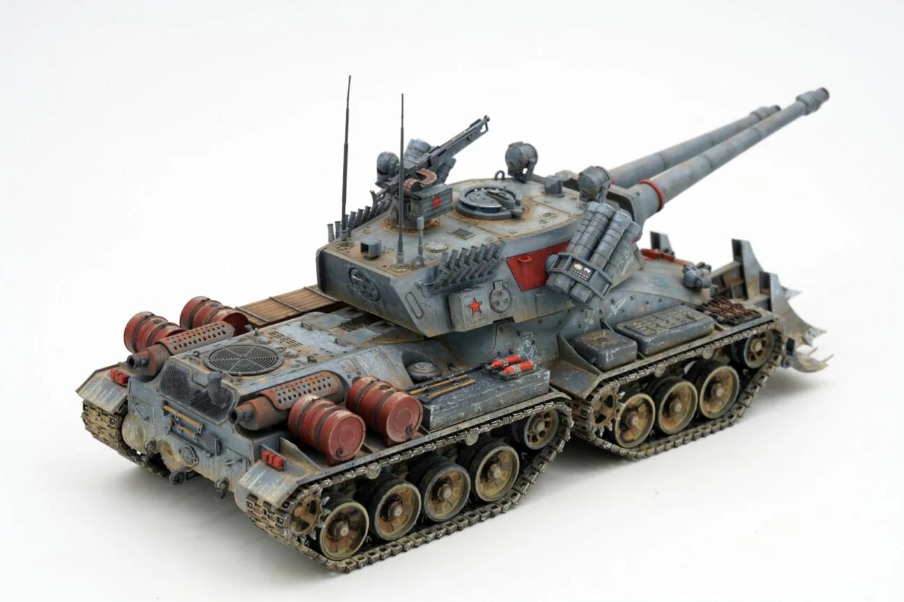 Command & Conquer Red Alert Russian Supreme Tank Apocalypse (Ver 2.0) 1/35 Scale Model Kit - Image 4