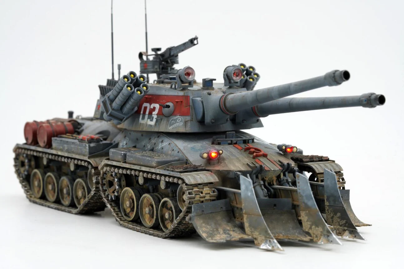 Command & Conquer Red Alert Russian Supreme Tank Apocalypse (Ver 2.0) 1/35 Scale Model Kit - Image 6