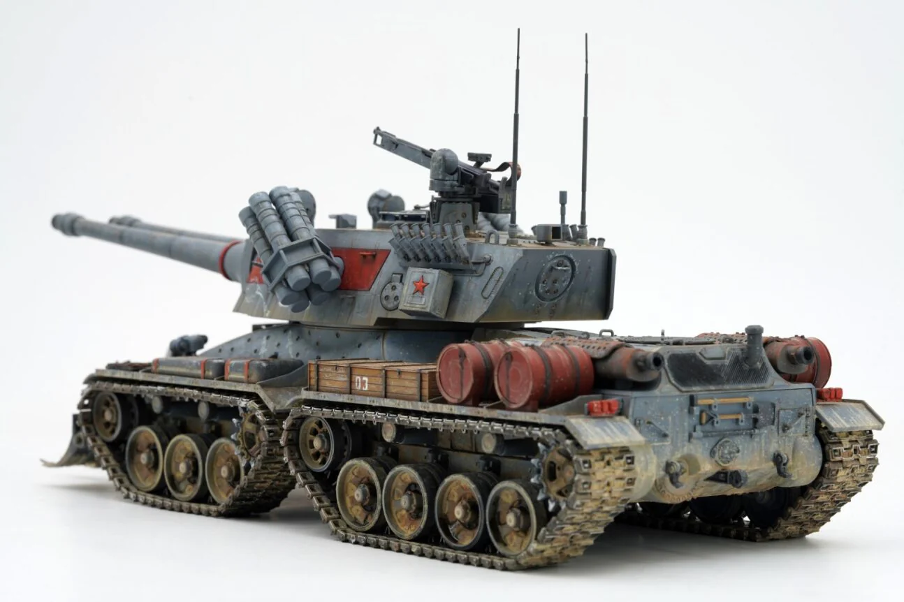 Command & Conquer Red Alert Russian Supreme Tank Apocalypse (Ver 2.0) 1/35 Scale Model Kit - Image 7