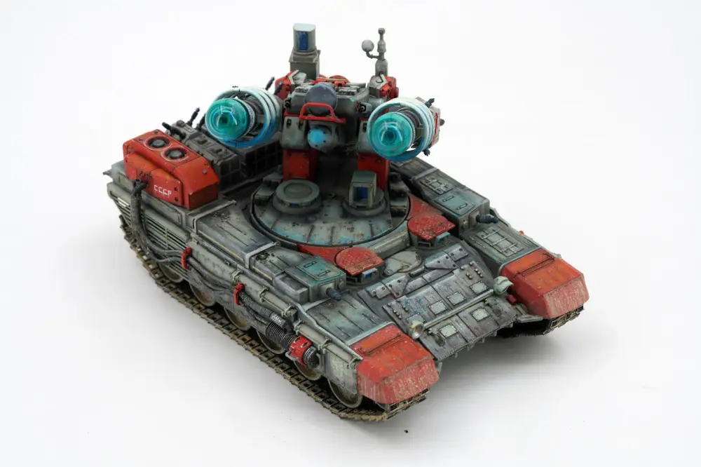 Border Model Soviet Tank Tesla Tank 1/35 Scale Model Kit - Image 12