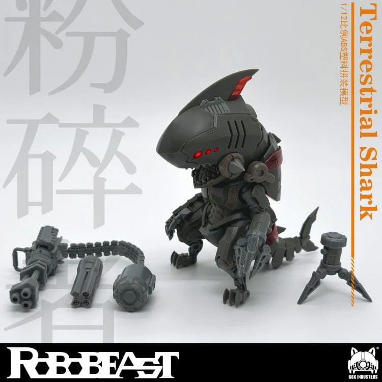 RoboBeast Terrestrial Shark 1/12 Scale Model Kit - Image 10