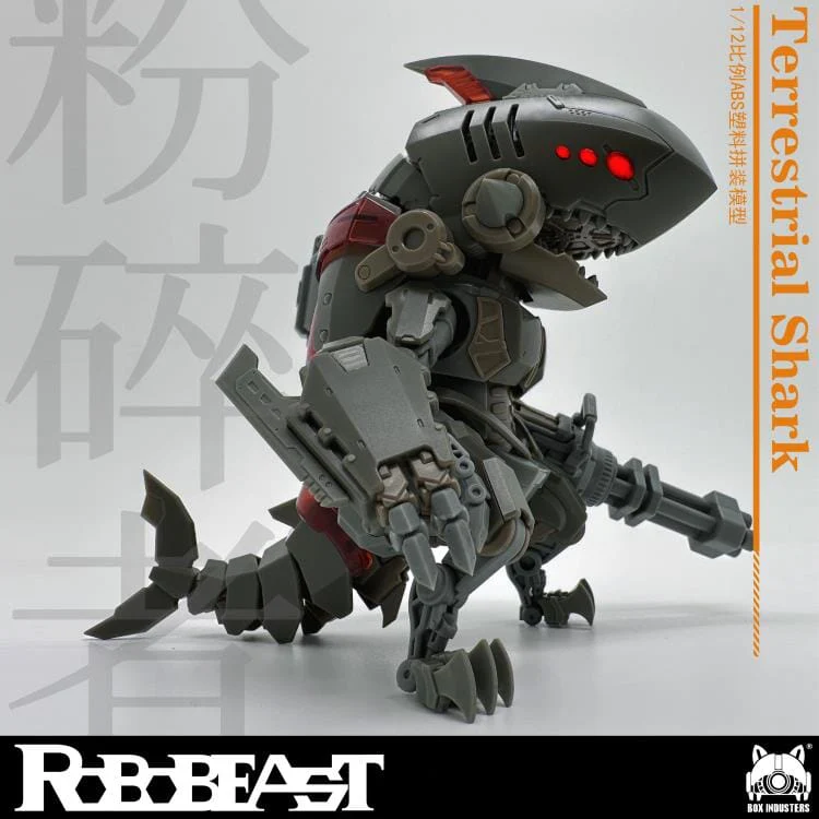 RoboBeast Terrestrial Shark 1/12 Scale Model Kit - Image 3