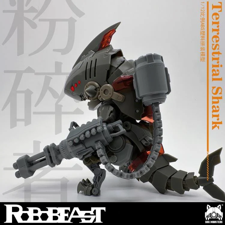 RoboBeast Terrestrial Shark 1/12 Scale Model Kit - Image 4