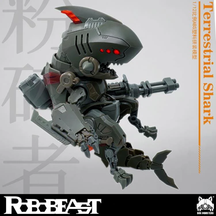 RoboBeast Terrestrial Shark 1/12 Scale Model Kit - Image 8