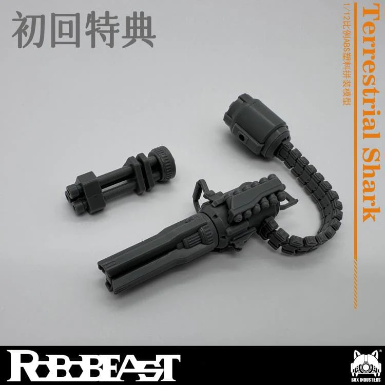 RoboBeast Terrestrial Shark 1/12 Scale Model Kit - Image 9