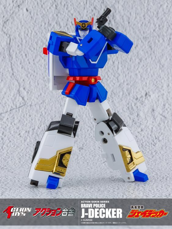 Brave Police J-Decker Action Gokin Series J-Decker Action Figure - Image 10
