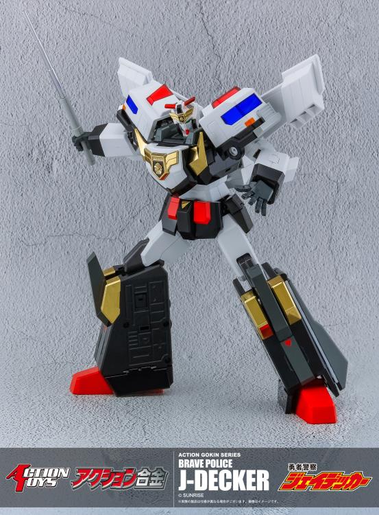 Brave Police J-Decker Action Gokin Series J-Decker Action Figure - Image 3