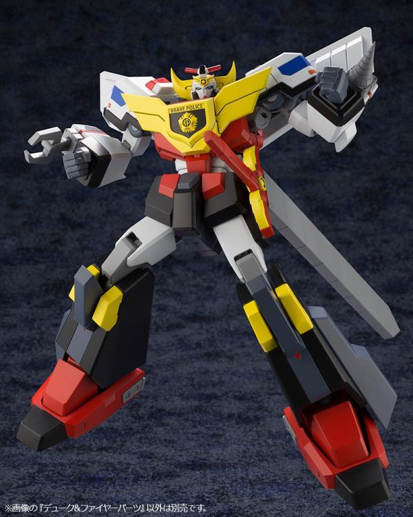 Brave Police J-Decker Duke & Fire Parts Model Kit - Image 11