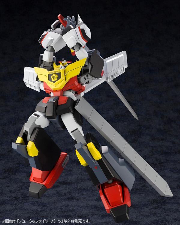 Brave Police J-Decker Duke & Fire Parts Model Kit - Image 14