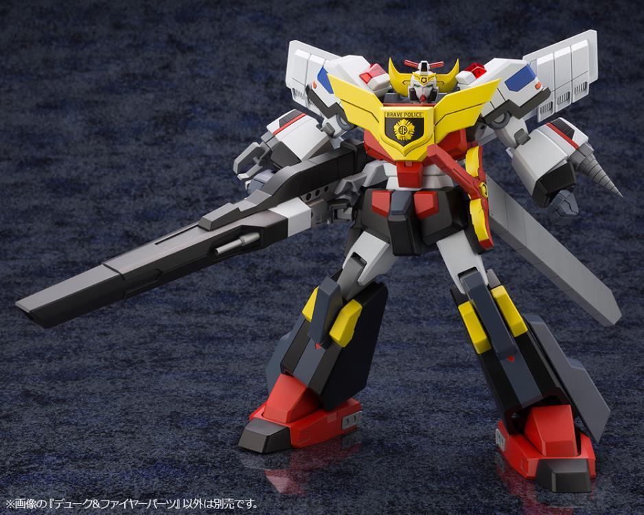 Brave Police J-Decker Duke & Fire Parts Model Kit - Image 16