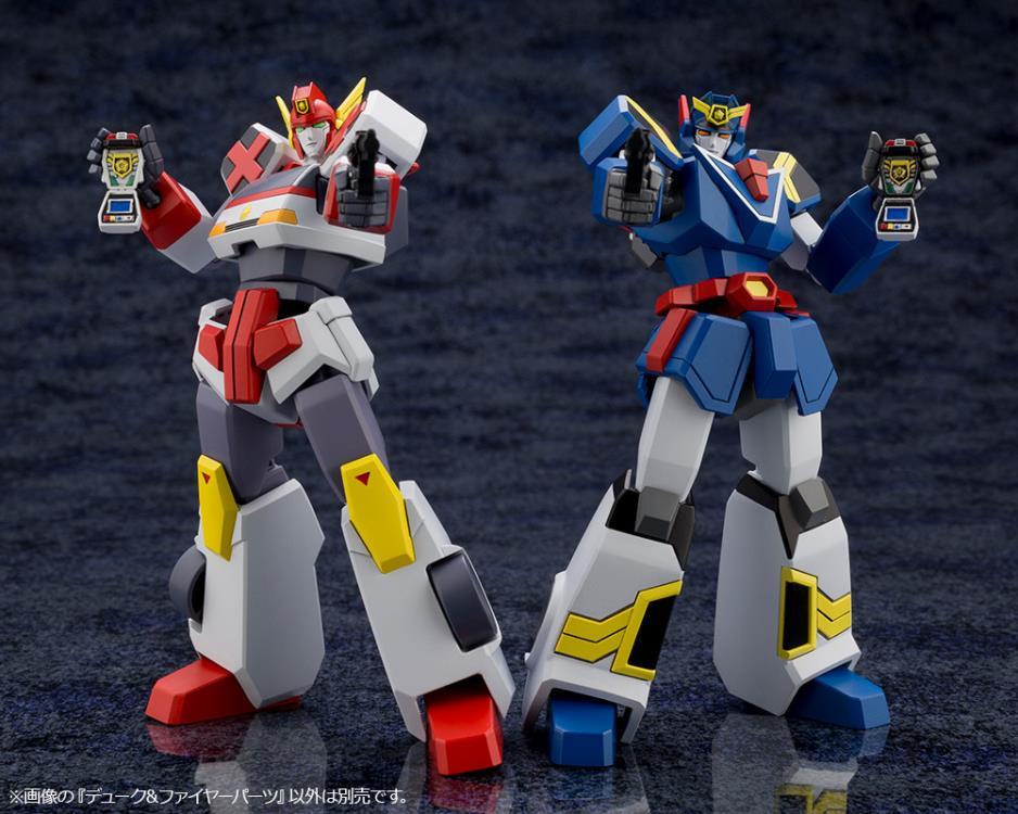 Brave Police J-Decker Duke & Fire Parts Model Kit - Image 19