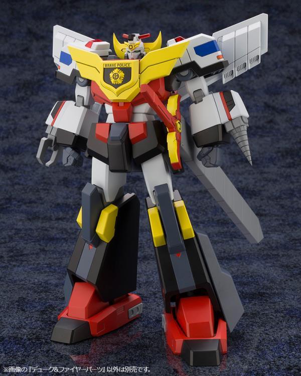 Brave Police J-Decker Duke & Fire Parts Model Kit - Image 8