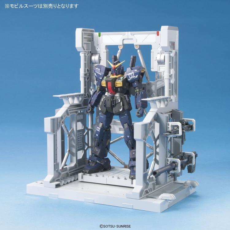 Builders Parts System Base 001 (White) 1/144 Scale Accessory Model Kit - Image 3