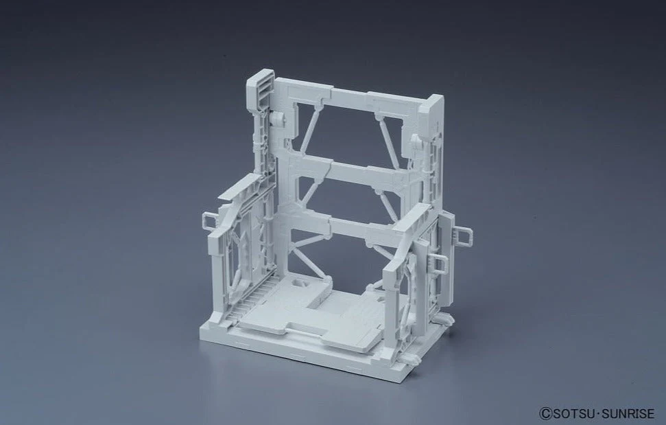 Builders Parts System Base 001 (White) 1/144 Scale Accessory Model Kit - Image 4