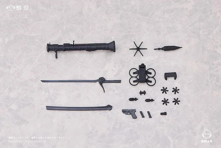 Bunny Rapid Action Squad Attacker Luna 1/12 Scale Action Figure (With Bonus) - Image 12