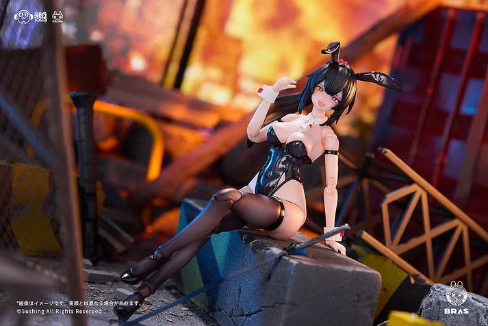 Bunny Rapid Action Squad Attacker Luna 1/12 Scale Action Figure (With Bonus) - Image 9