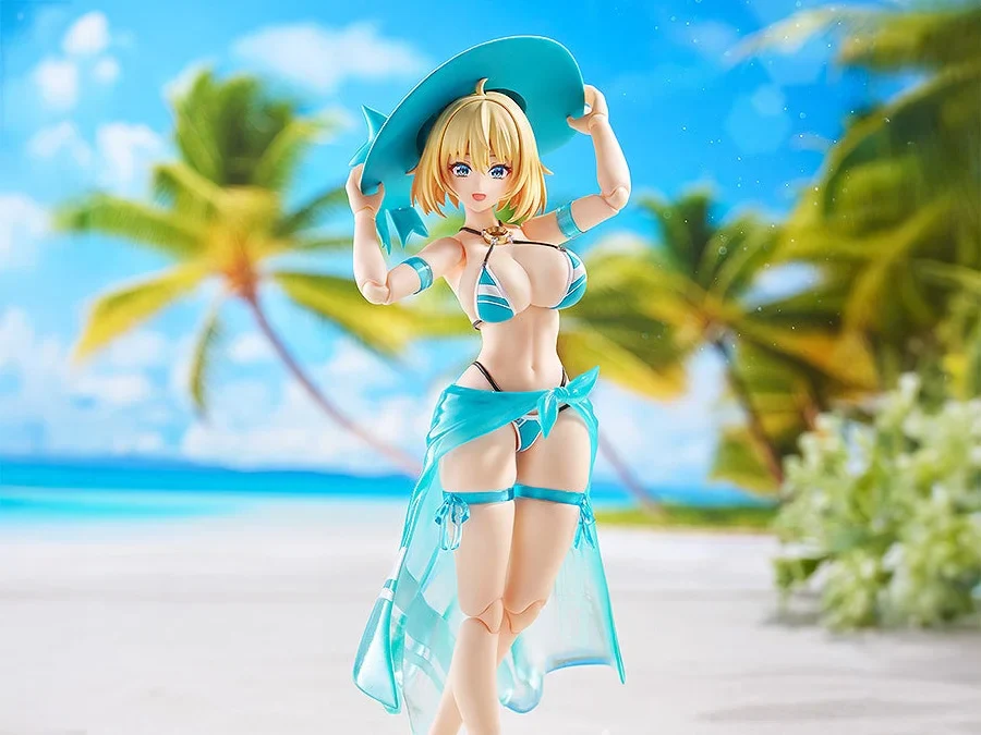 Bunny Suit Planning figma No.674 Sophia F. Shirring (Swimsuit Ver.) Action Figure