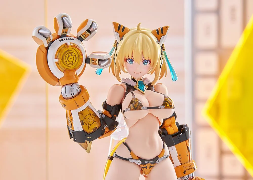 Bunny Suit Planning PLAMAX BP-02 Sophia F. Shirring (Tiger Armor Ver.) Model Kit - Image 7
