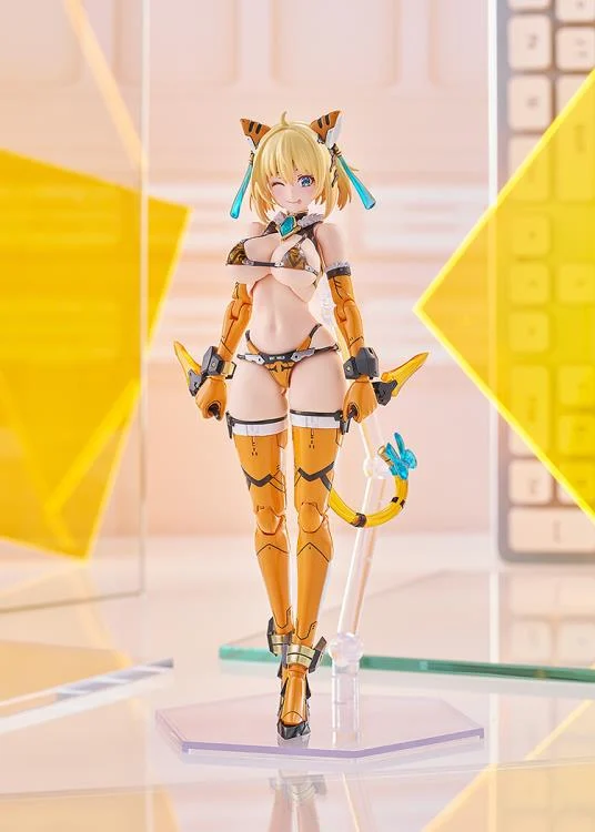 Bunny Suit Planning PLAMAX BP-02 Sophia F. Shirring (Tiger Armor Ver.) Model Kit - Image 9