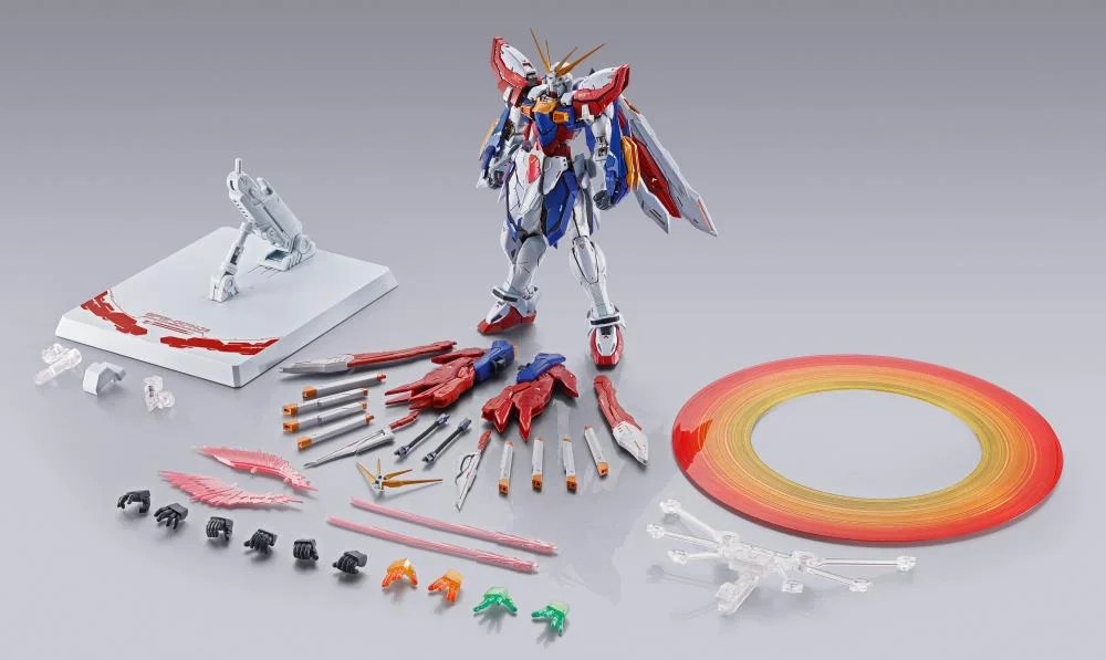 Mobile Fighter G Gundam Metal Build Burning Gundam (Burning Gundam Second Ver.) Action Figure - Image 20