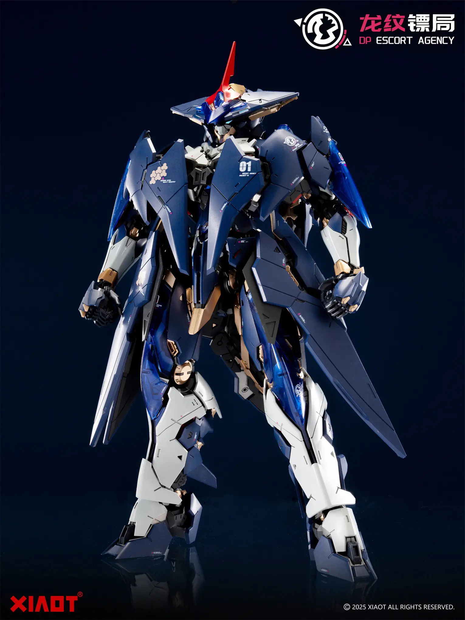 Burning Steel Heavy Industry DP-H01 DP Escort Agency Ling Yao 1/100 Scale Model Kit - Image 3