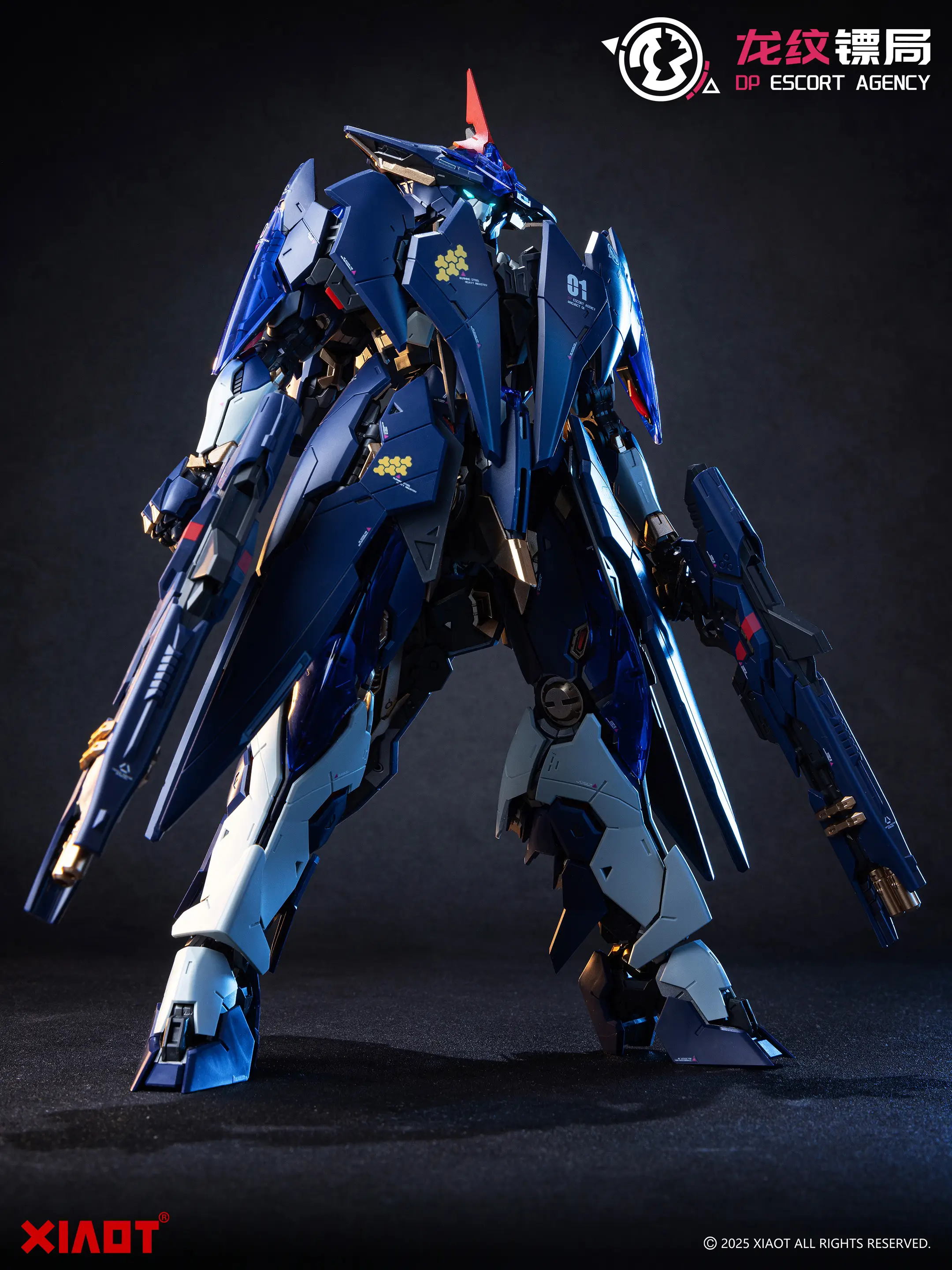Burning Steel Heavy Industry DP-H01 DP Escort Agency Ling Yao 1/100 Scale Model Kit - Image 6