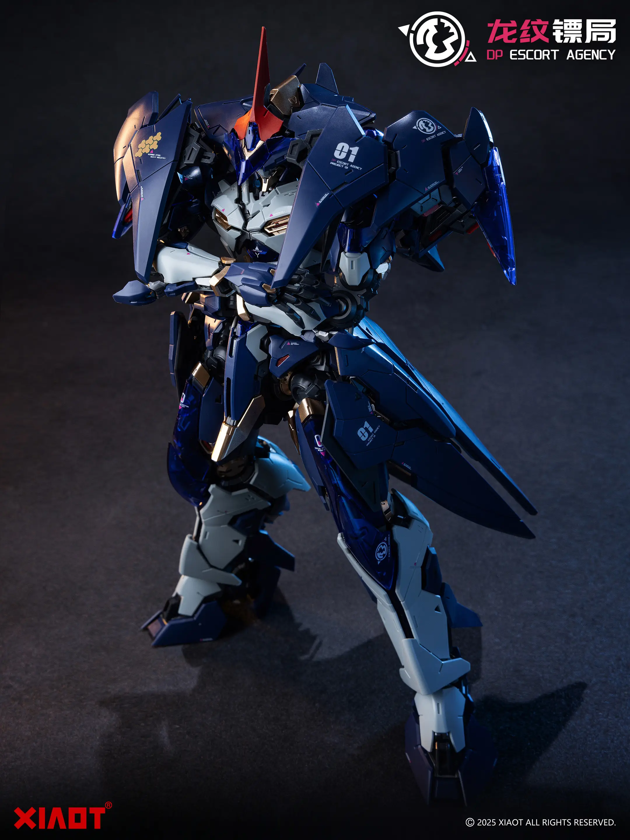 Burning Steel Heavy Industry DP-H01 DP Escort Agency Ling Yao 1/100 Scale Model Kit - Image 7