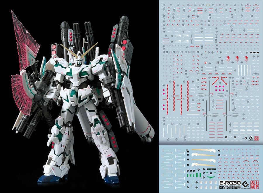 C26 RG Unicorn Full Weapon Water Slide Decal