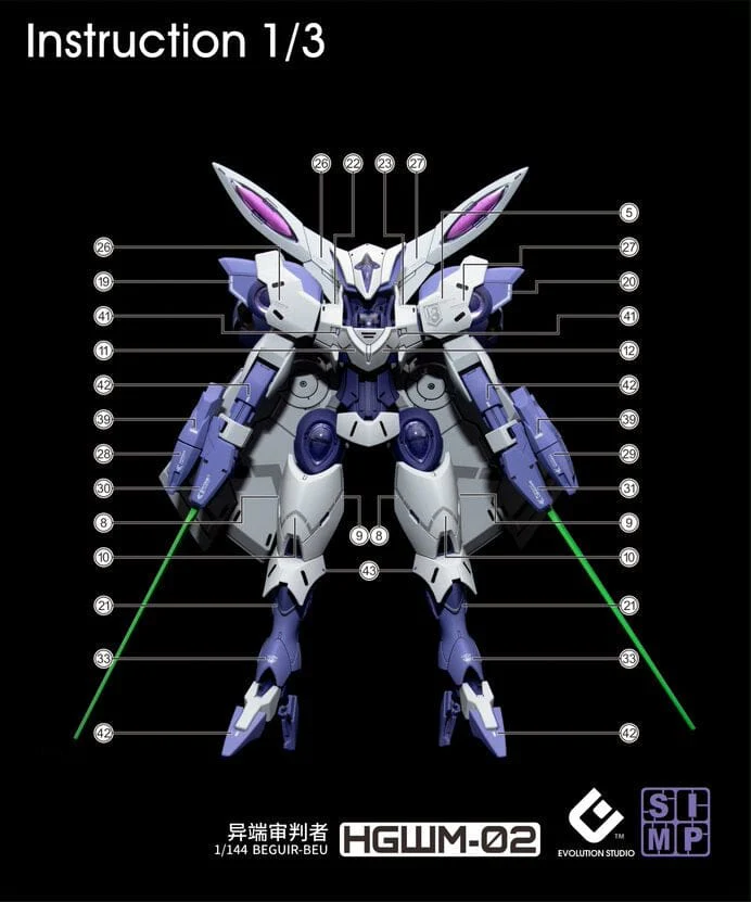 C82 HG TWFM Michaelis / Beguir-Beu / Beguir-Penta Decal Sheet - Image 2