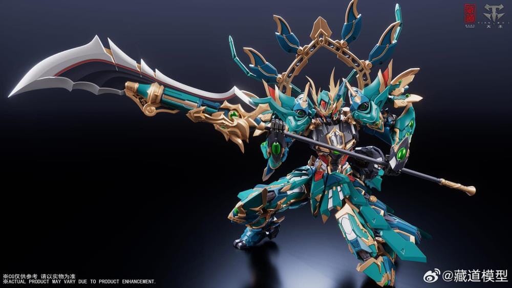 CangDao CD-01U Azure Dragon (Martial Fighter Ver.) 1/72 Scale Figure - Image 4