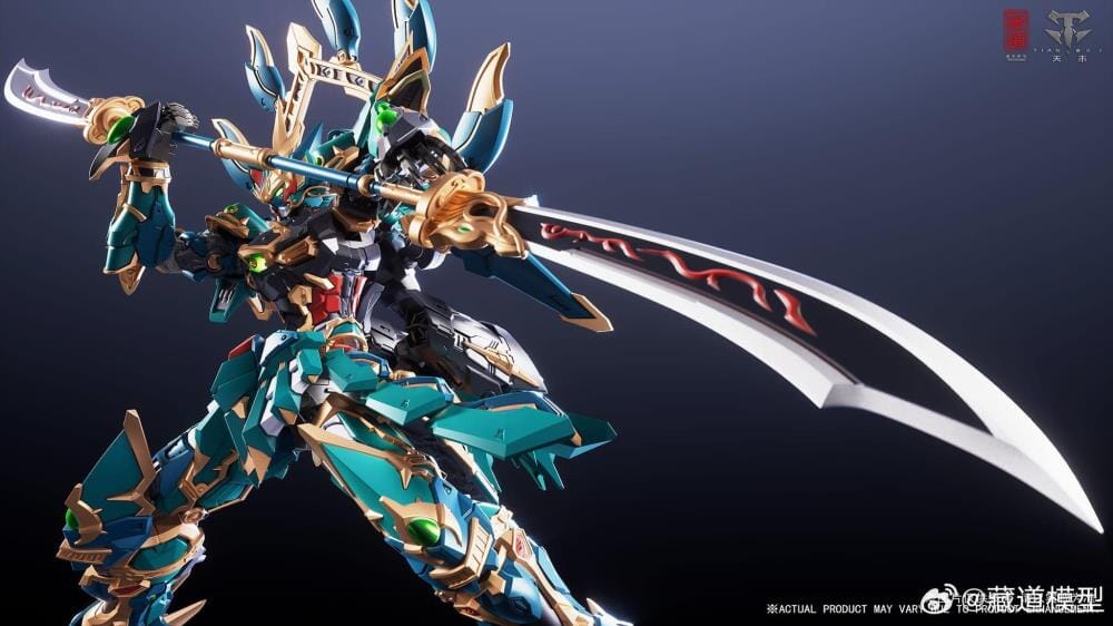 CangDao CD-01U Azure Dragon (Martial Fighter Ver.) 1/72 Scale Figure - Image 5