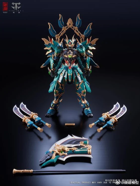 CangDao CD-01U Azure Dragon (Martial Fighter Ver.) 1/72 Scale Figure - Image 7