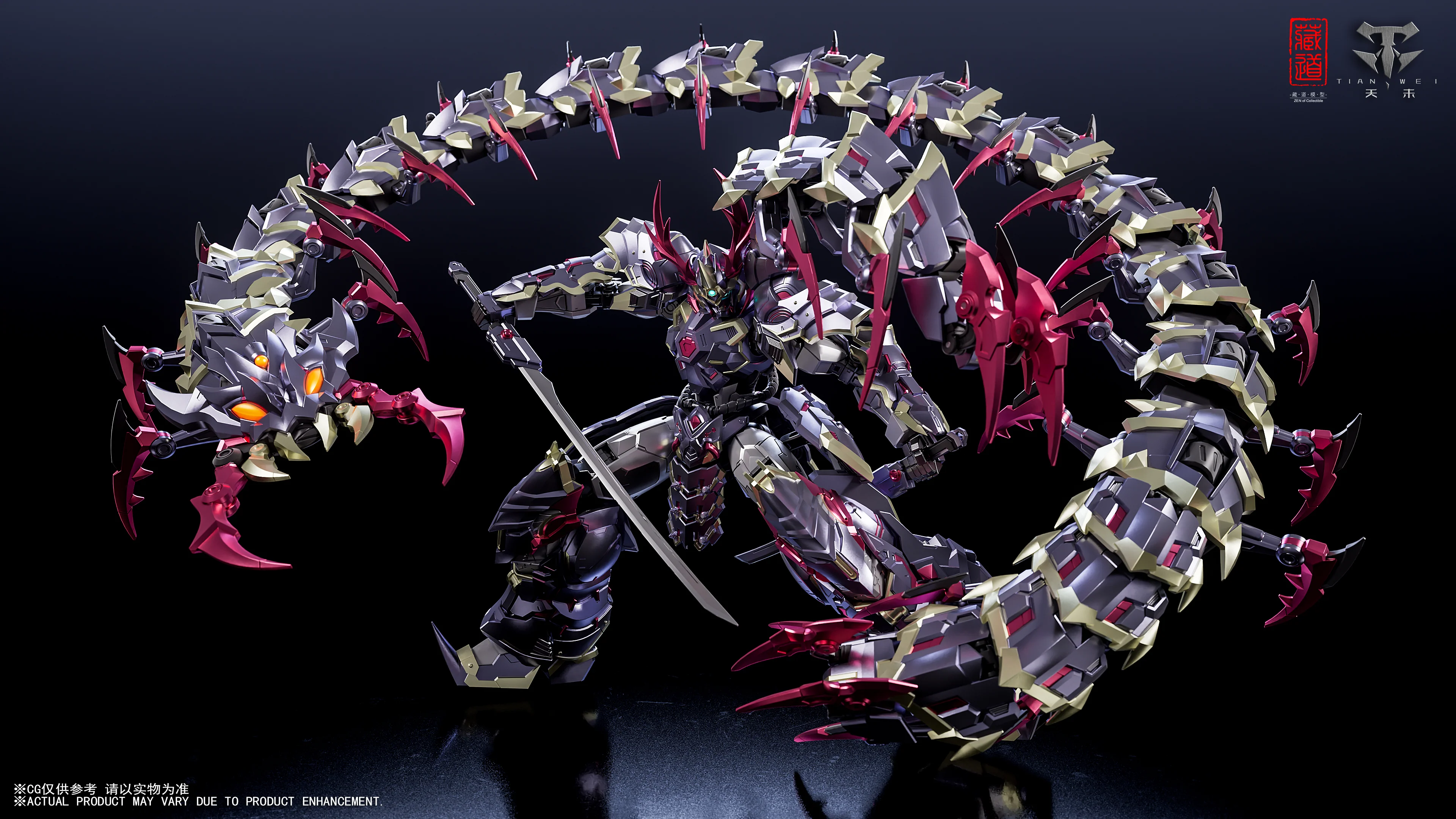 CangDao CD-05U Shadow Clan Shadowdusk (Martial Arts Ver.) Action Figure - Image 5
