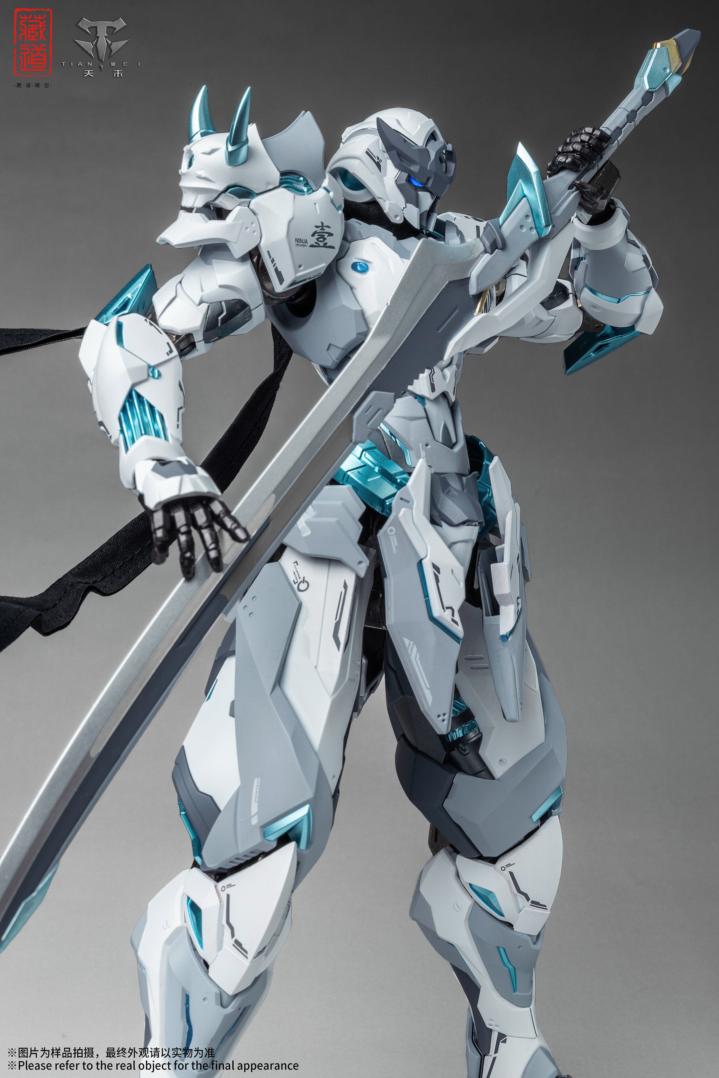 CangDao CD-07W Hurricane Ninja Zhan Ming (White Ghost Ver.) Action Figure - Image 7