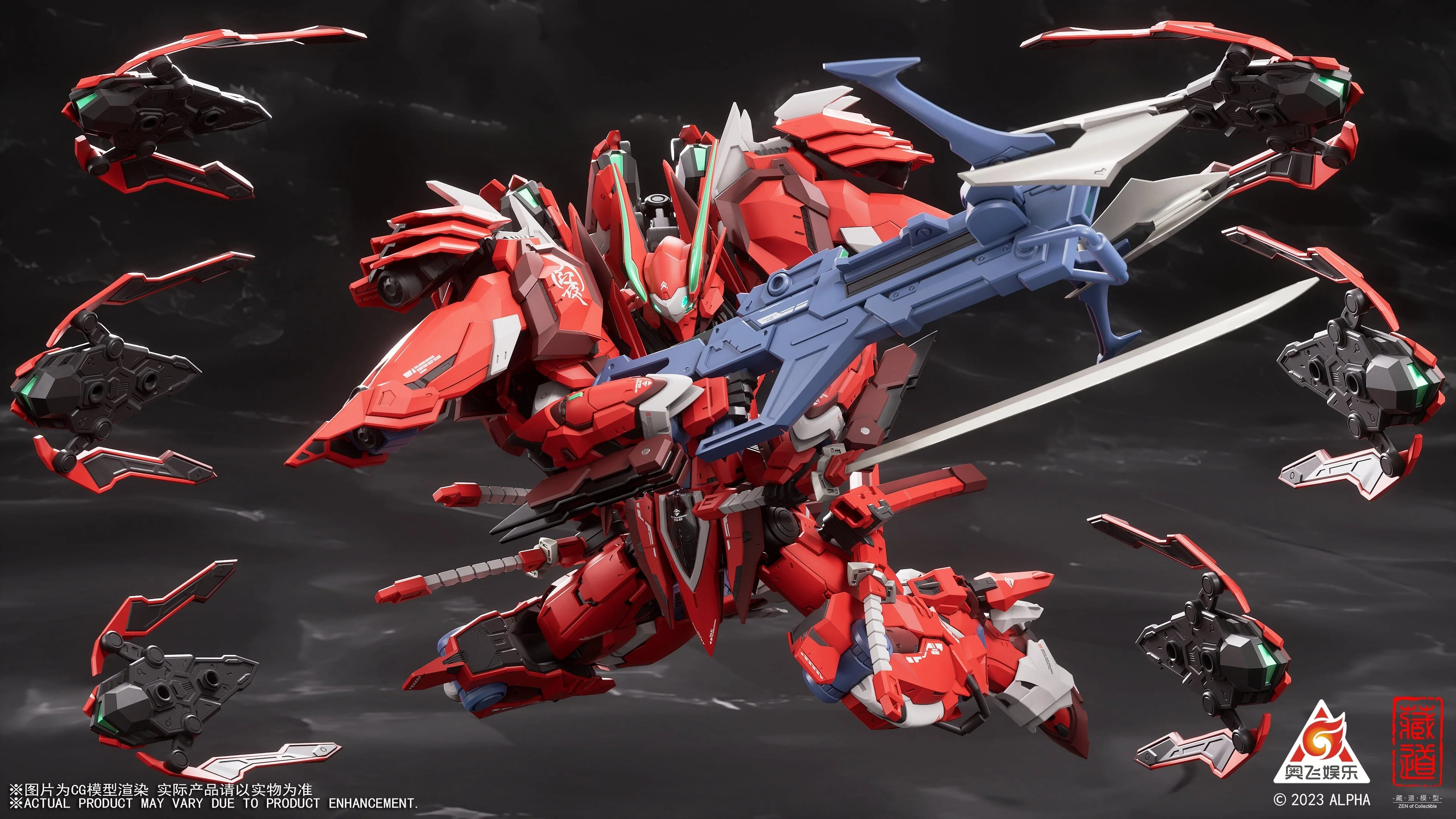 CangDao CD-FA-04 Dussack Metal Build Figure - Image 6